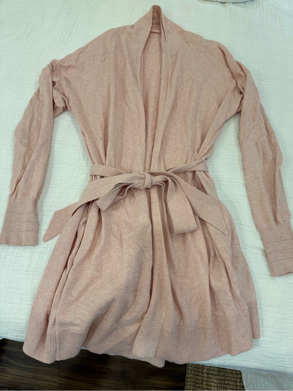 Lululemon Cotton Cashmere Wrap Sweater